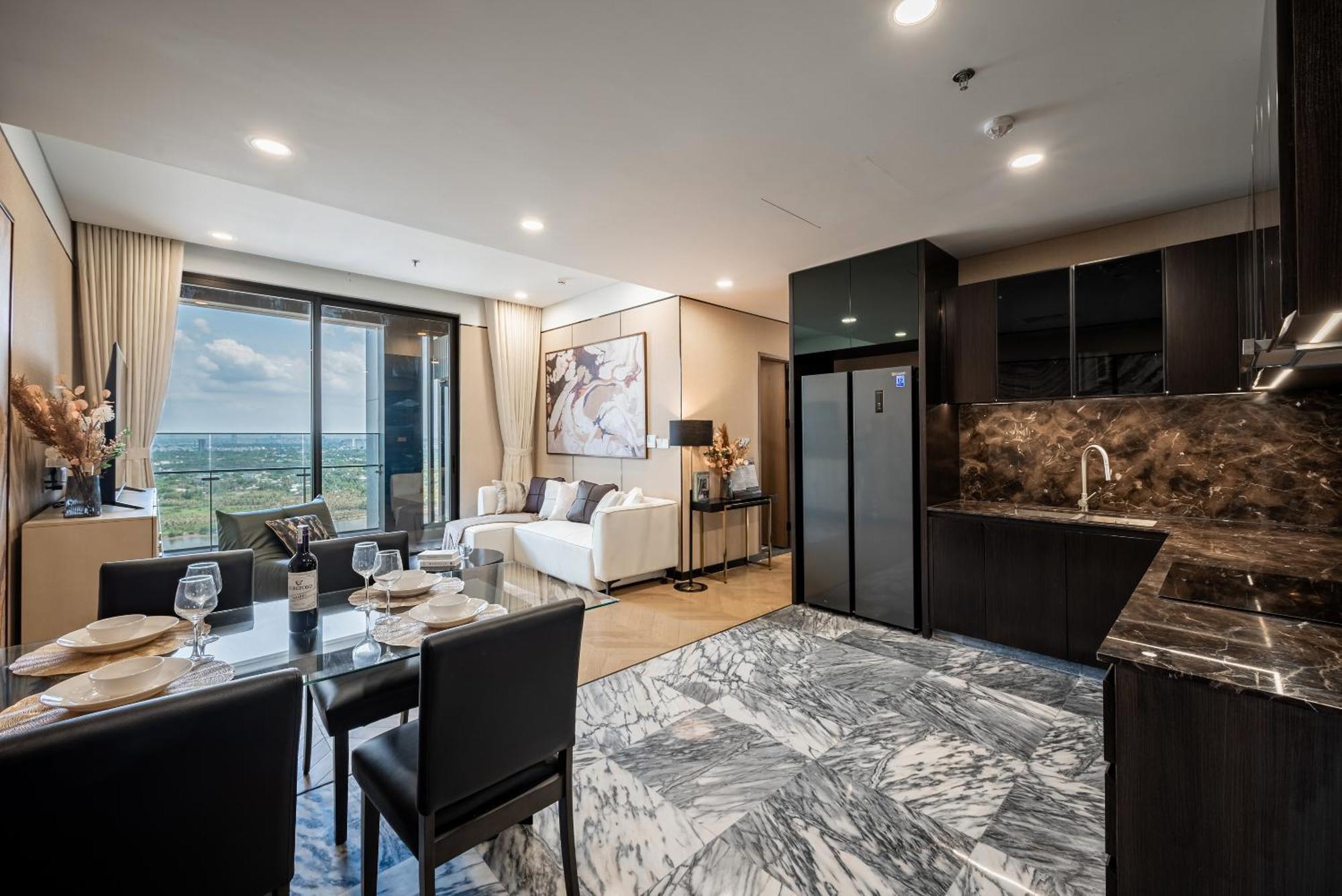 Appartement Lumiere Riverside-kiri-serene Unit In Thao Dien